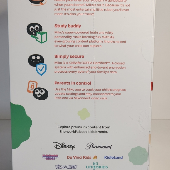 Miko 3: Ai-Powered Smart Robot for Kids STEAM Learning & Educational Robot - Red - Picture 6 of 9